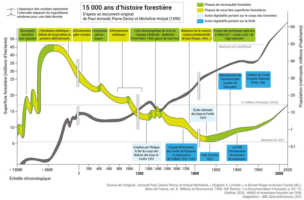 15000-d-histoire-de-la-foret1 ©geoconfluences.ens-lyon.fr/